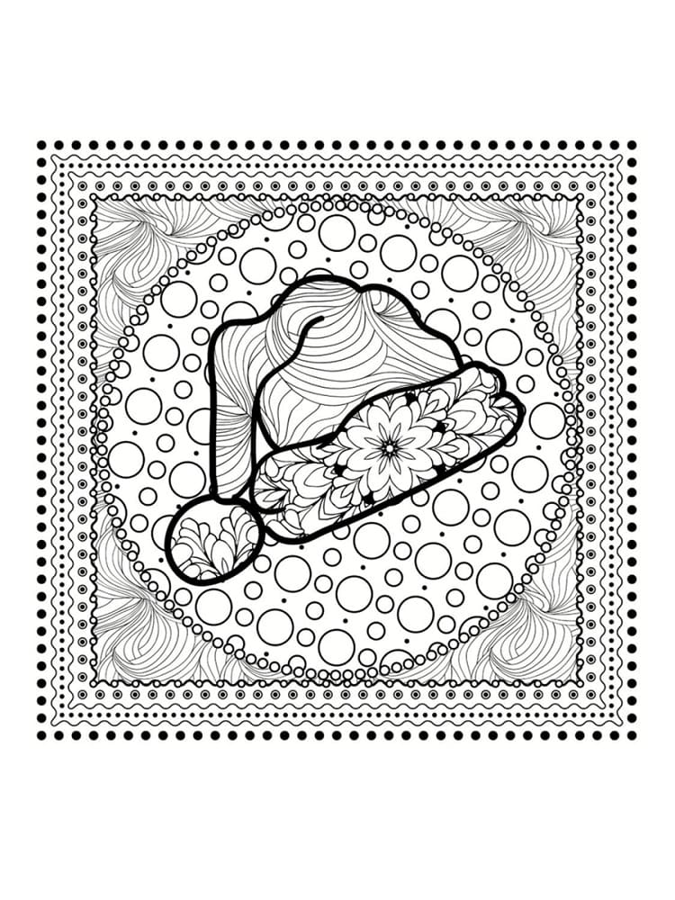 Mandalas de Noël 45